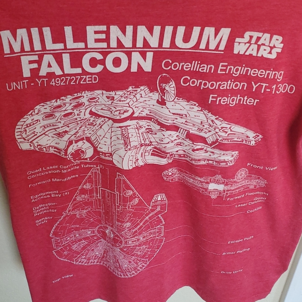 Star Wars Millennium Falcon Graphic Tee